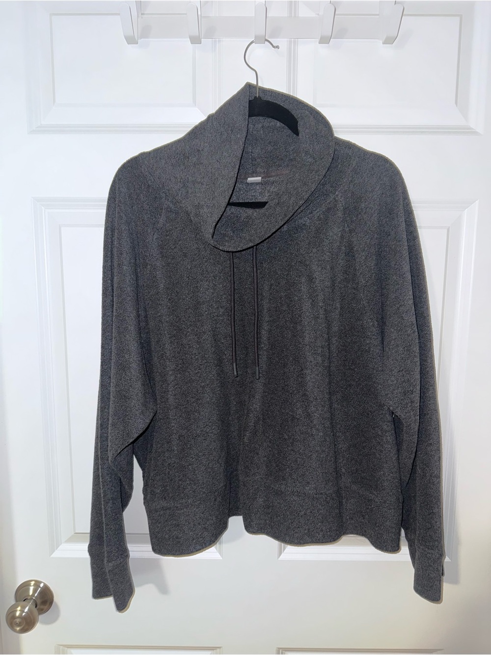 Grey Old Navy Cowl Neck Sweater